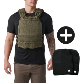 5.11 Tactec Plate Carrier Weighted Vest   Weight Plates Bundle