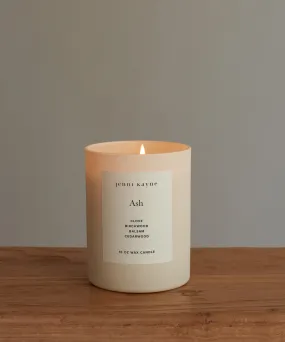 Ash Glass Candle