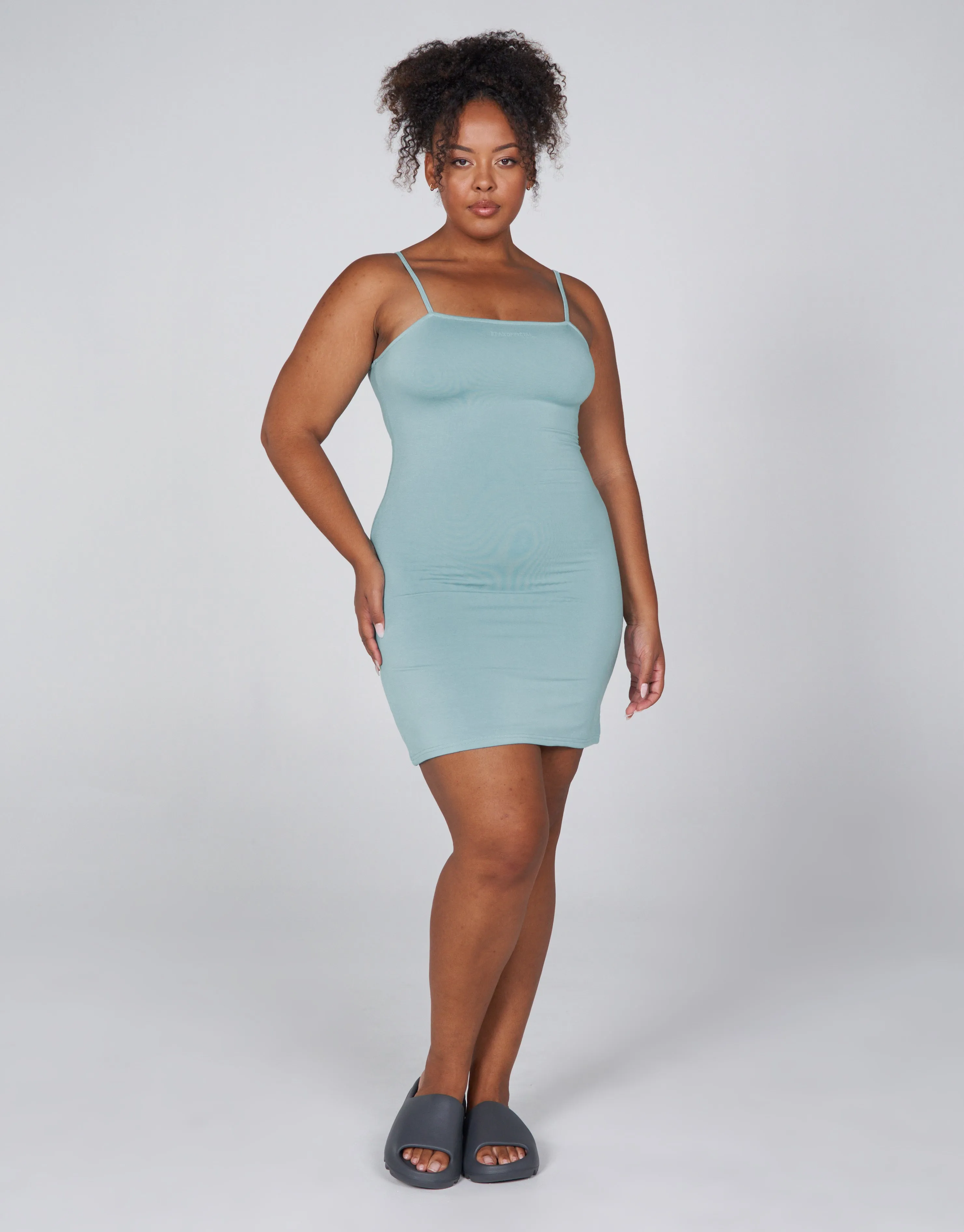 AW Springs Midi Dress- Capri (blue)