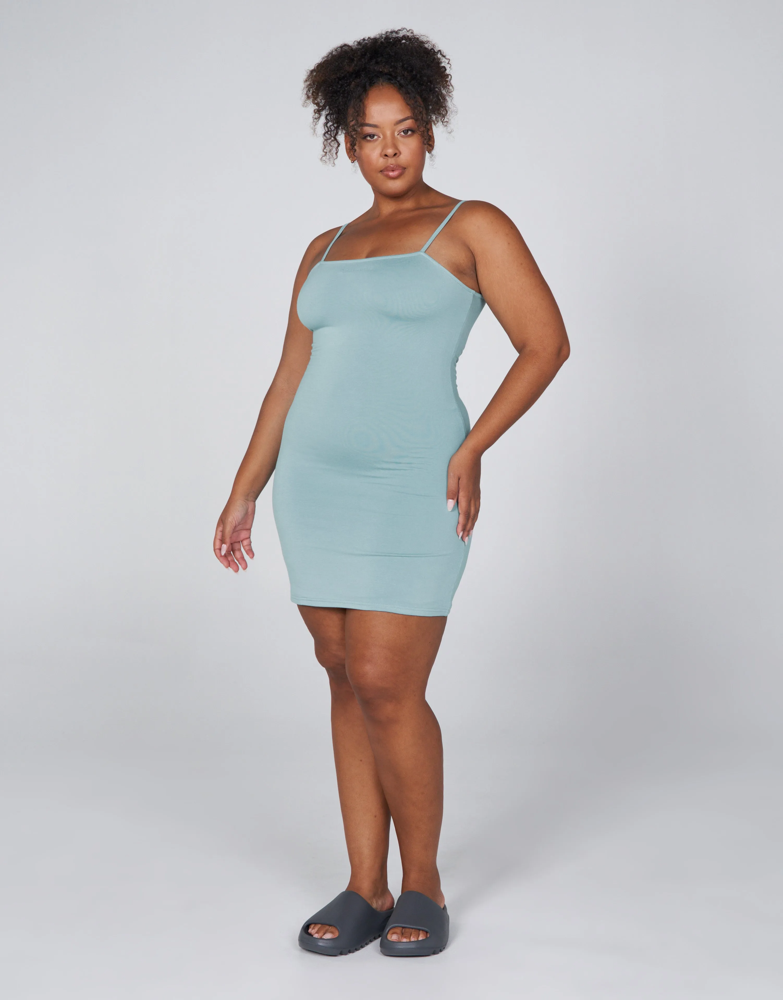 AW Springs Midi Dress- Capri (blue)