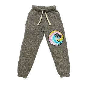 Beach Vibes Sweatpants - Heather Grey