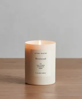 Brentwood Glass Candle