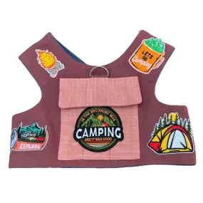 Camp Harness Vest in Berry