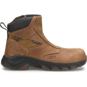 Carolina Men's Subframe 6" WP Side Zip Comp Toe Work Boot -Brown- CA5550