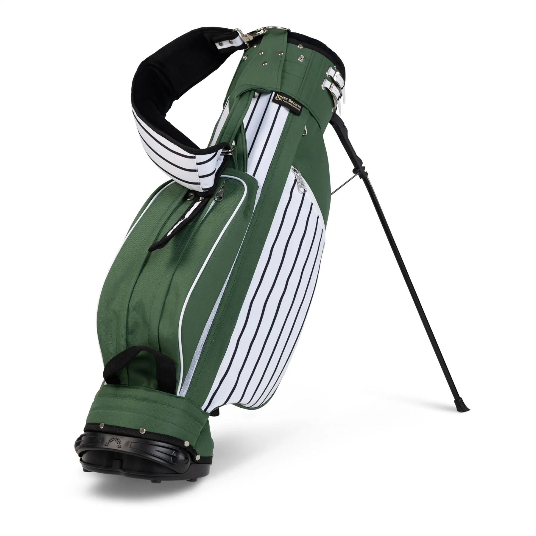 Classic Stand Bag Green Pinstripe - 2024