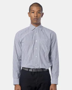 Cleaver Shirt in Black Stripe