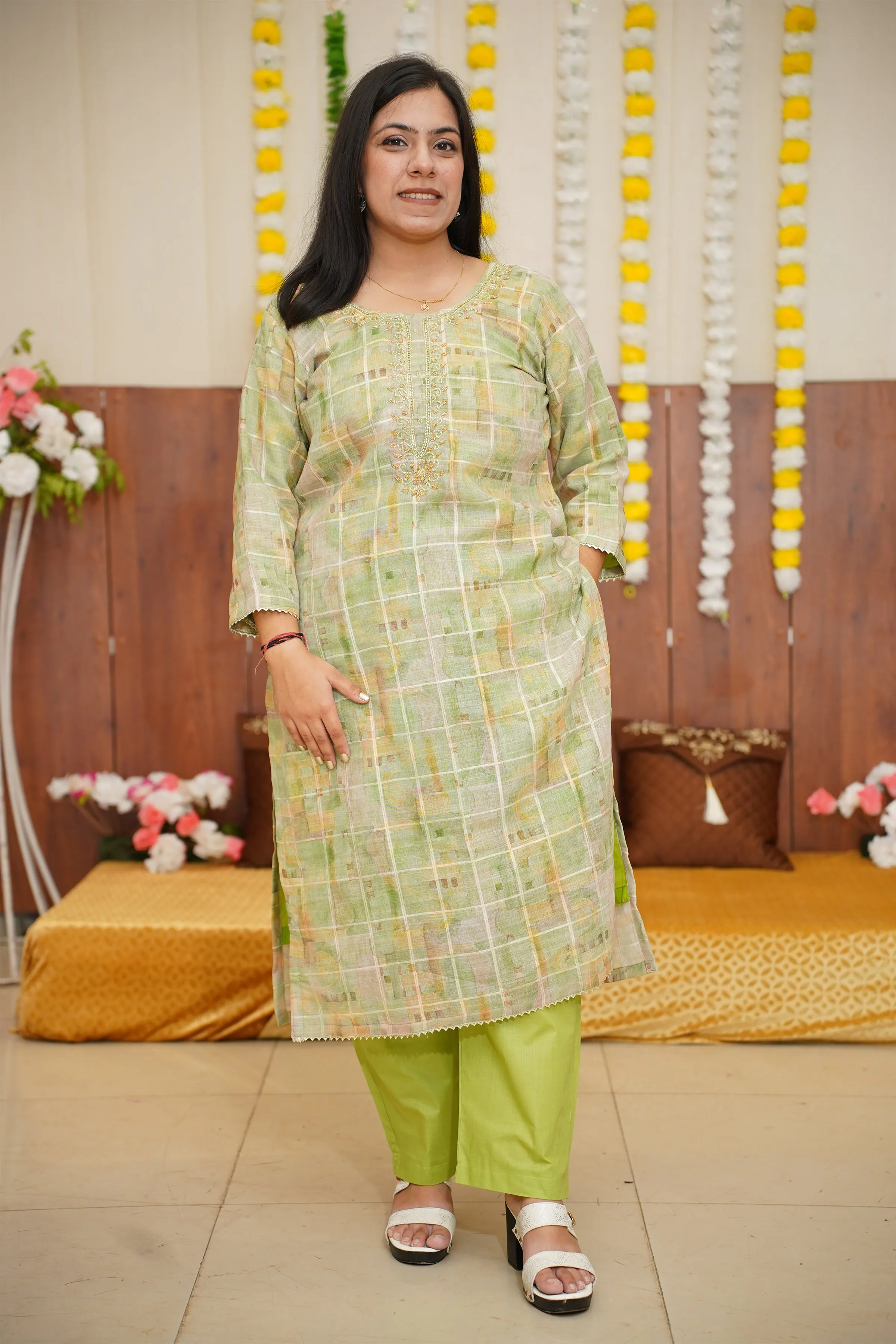 Green Dusty Sitara Suit Set