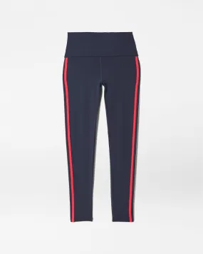 Indigo/Pirate Red Splits59 Large Ella Airweight Leggings