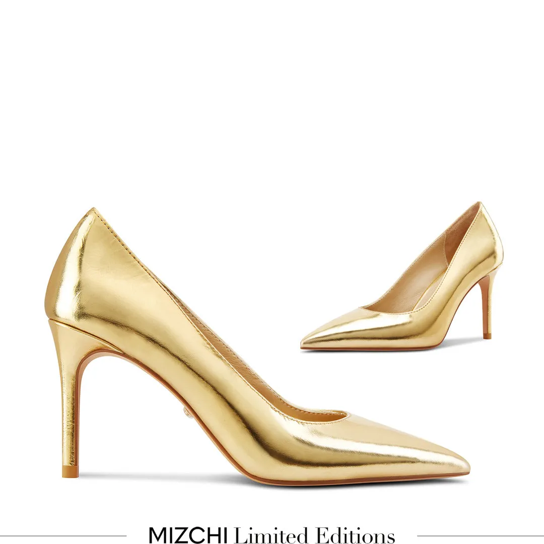 *Kayte - Vintage Gold Classic Pump