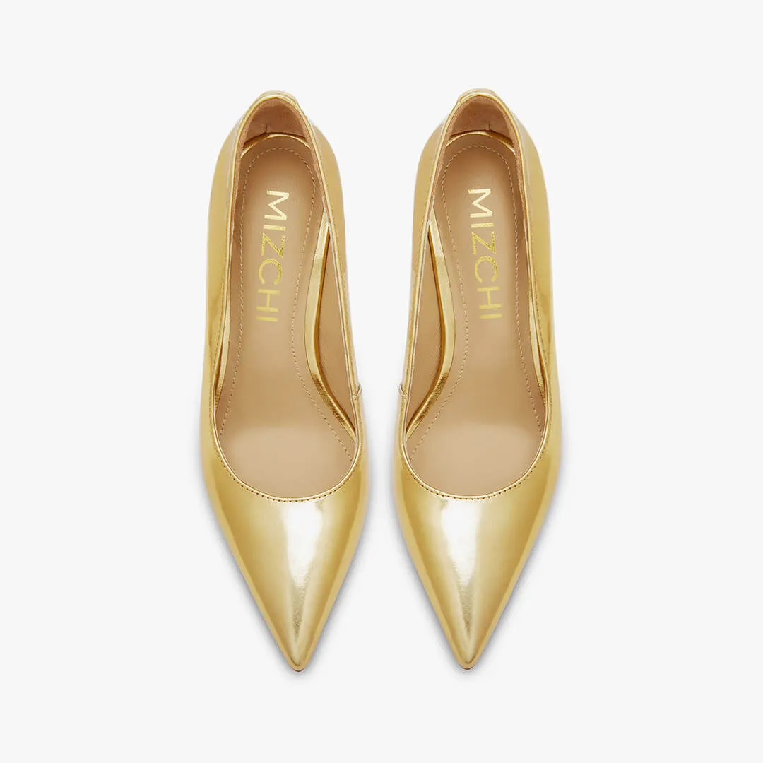 *Kayte - Vintage Gold Classic Pump