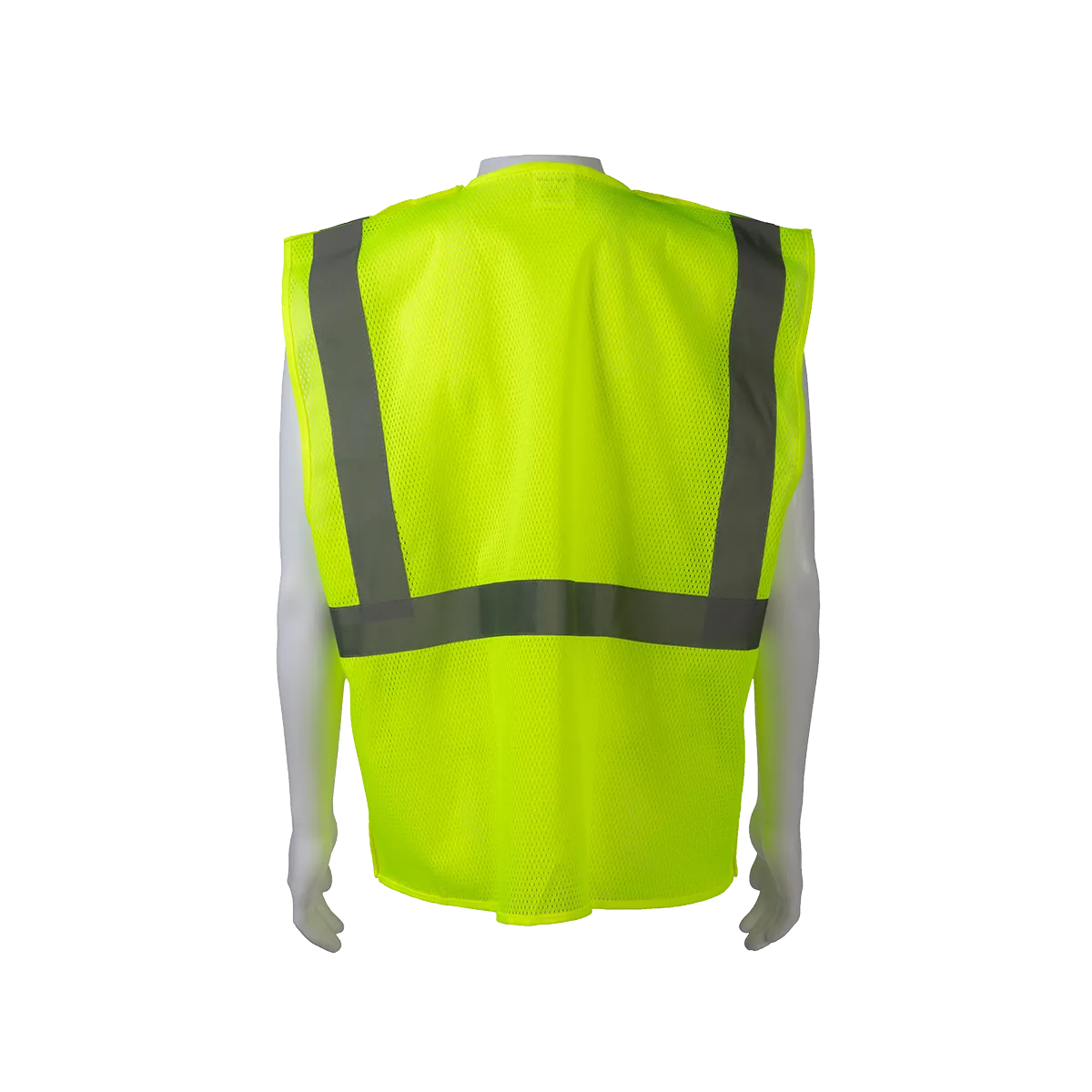 LVM2/OVM2-5PB ANSI 107 Class II Mesh Safety Vest 5-Point Break Away