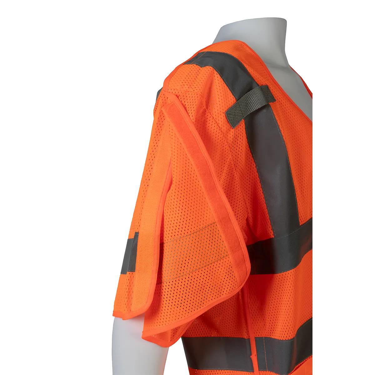 LVM3/OVM3-5PB ANSI 107-2020 Class 3 High-Vis Mesh Breakaway Short Sleeve Vest