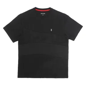 M277 Makobi Layered Jacquard Tee - Black