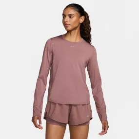 Nike Women's One Dri-FIT Classic Top Smokey Mauve / Black