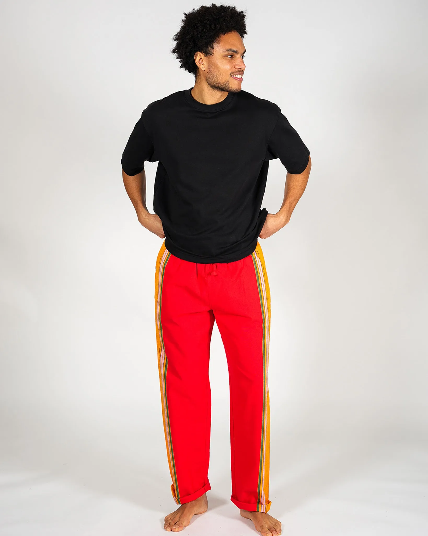 Red Classic Lounge Pants