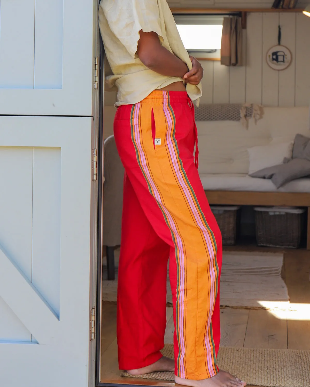 Red Classic Lounge Pants