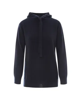 'S Max Mara High Drawstring Knitted Hoodie