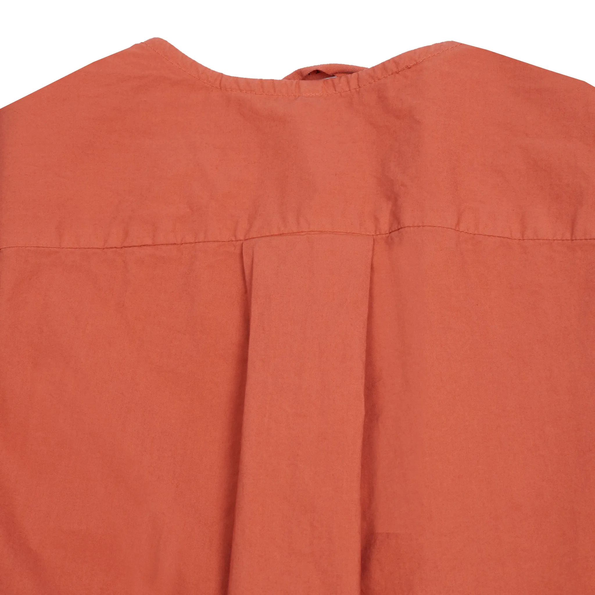 Wright   Doyle Hand Tie Shirt in Burnt Sienna