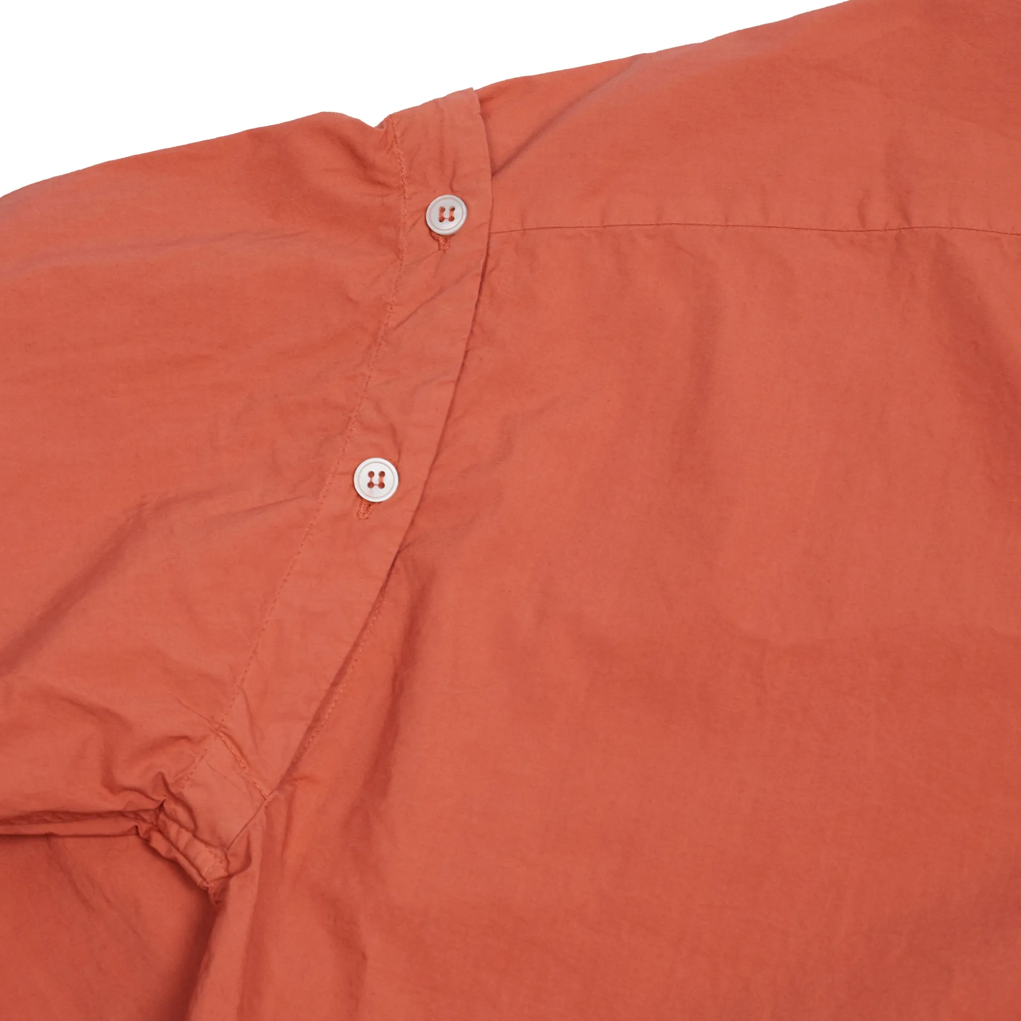 Wright   Doyle Hand Tie Shirt in Burnt Sienna