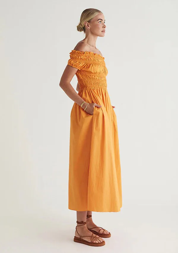 Xenia Maxi Dress - Marigold