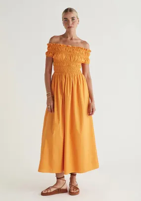 Xenia Maxi Dress - Marigold