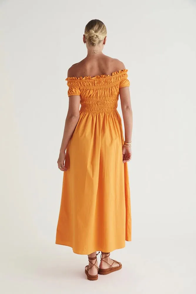 Xenia Maxi Dress - Marigold